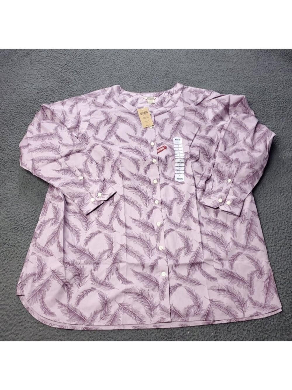 NEW $75 Duluth Trading Co. Wrinklefighter Tunic Shirt Plus Size Womens 2X